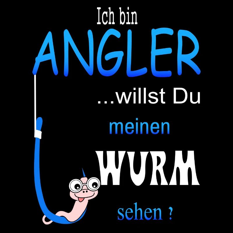 Lustige Angler Spruch