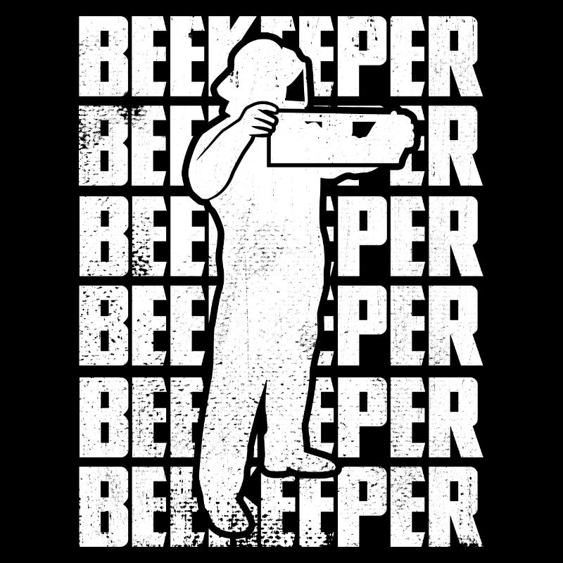 Funny beekeeper
