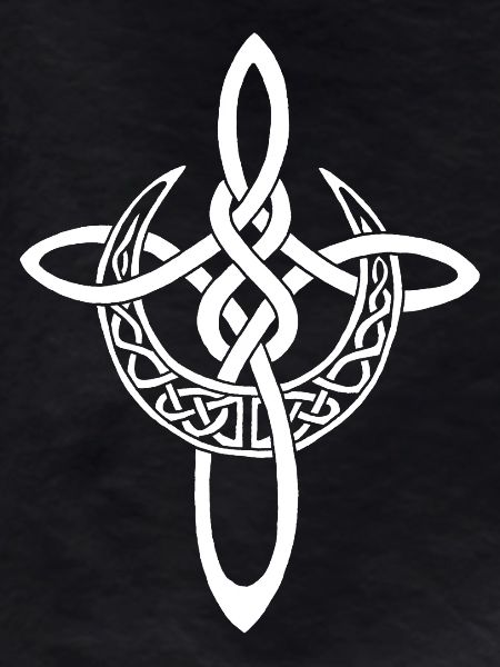 White Lunar Cross