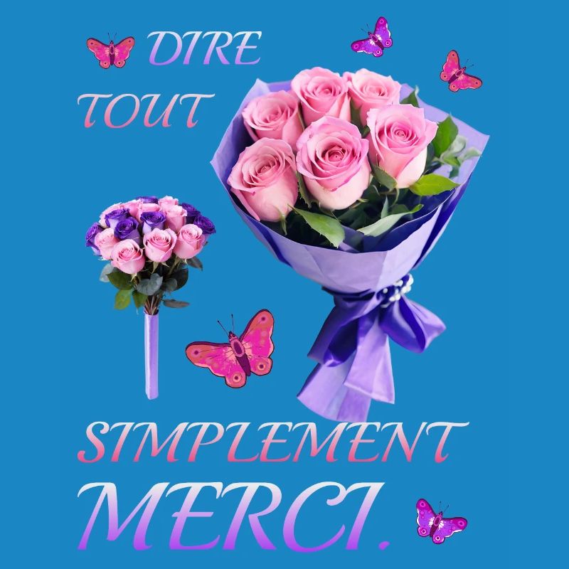 Dites simplement merci.