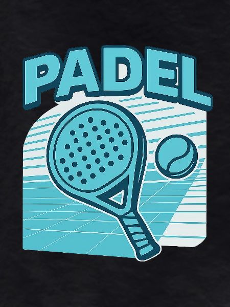 Padel Paddle Ball Retro Blue
