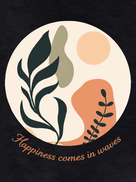 Happiness comes in waves