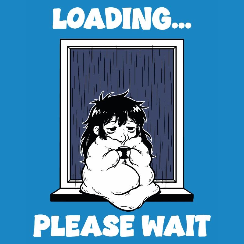 Rain Loading Please Wait Manga Mood
