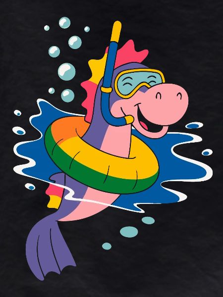 Funny seahorse