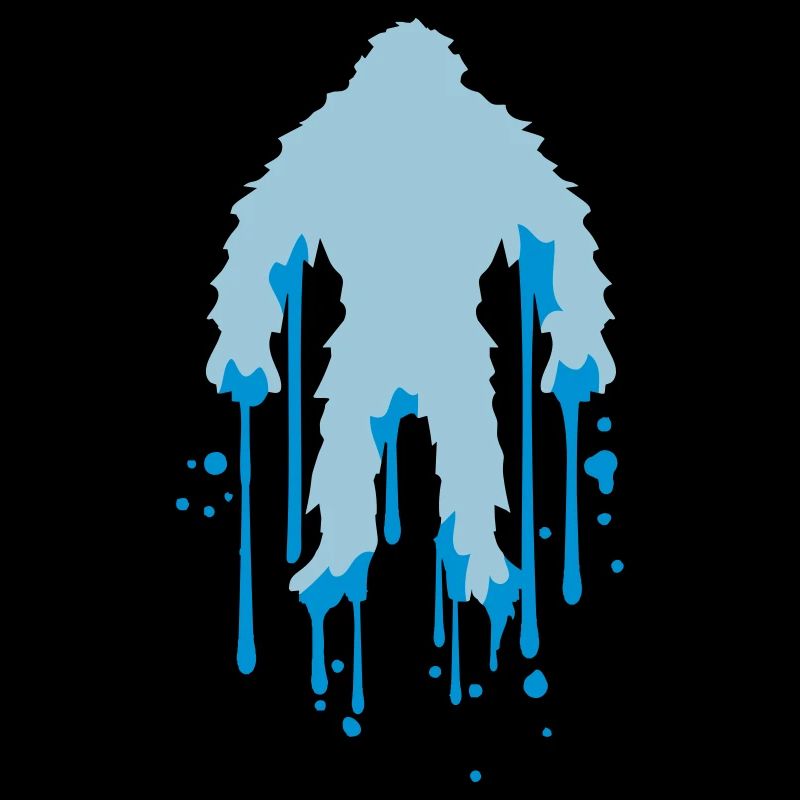 ice wet melt graffiti drops stamp color