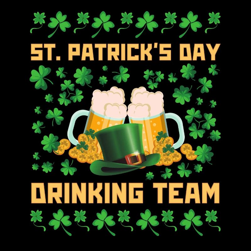 St. Patrick's Day Trinkteam Irische Kultur