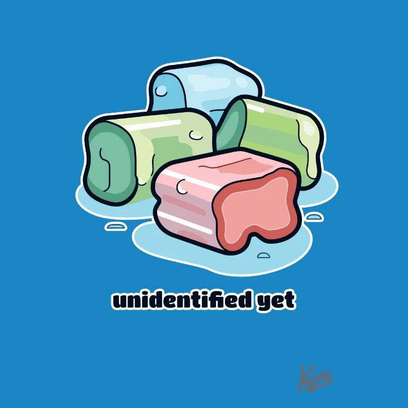 Unknown chewing gum object
