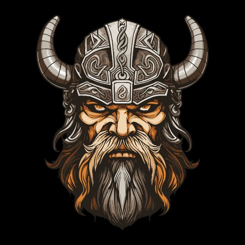 Wikinger Krieger Valhalla Odin