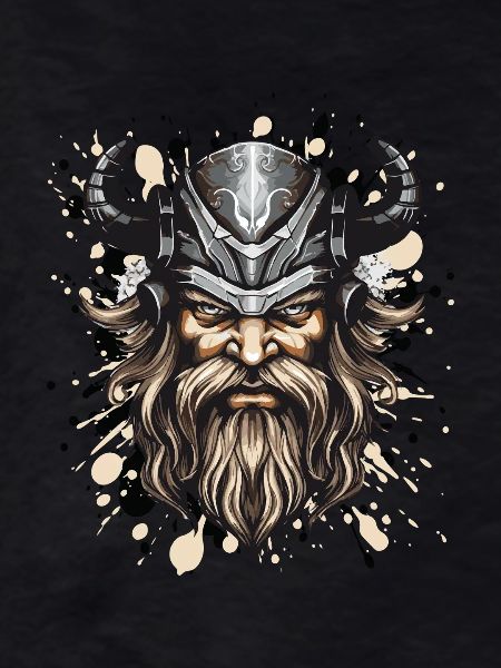 Viking Head Helmet Odin