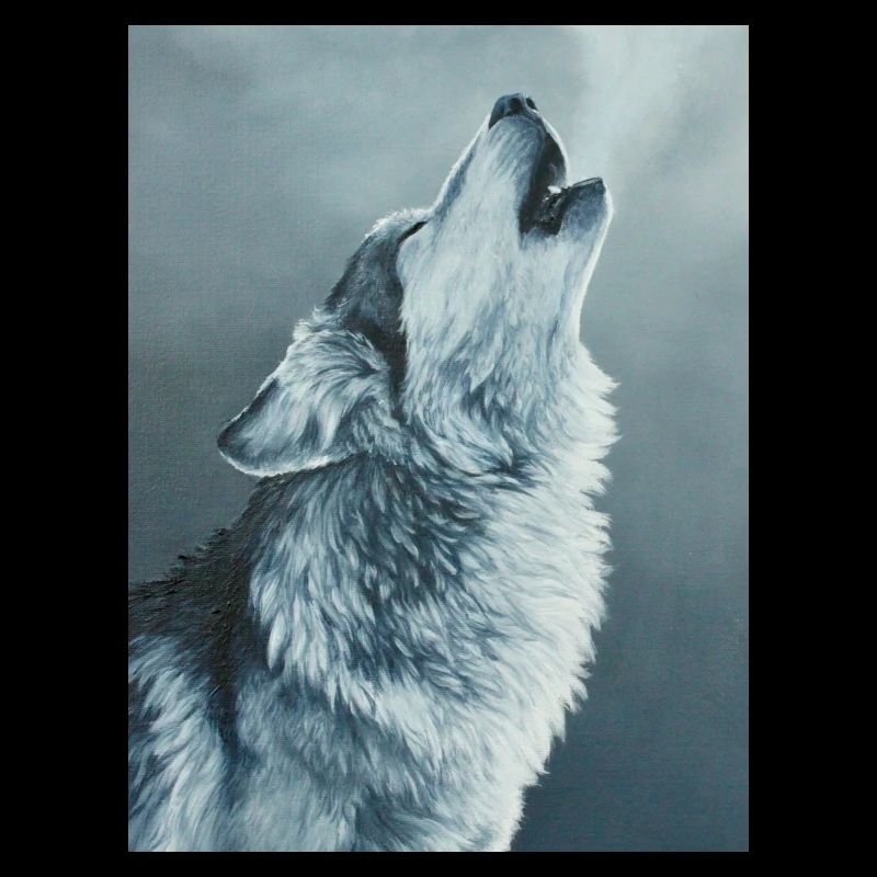 Grauer Wolf