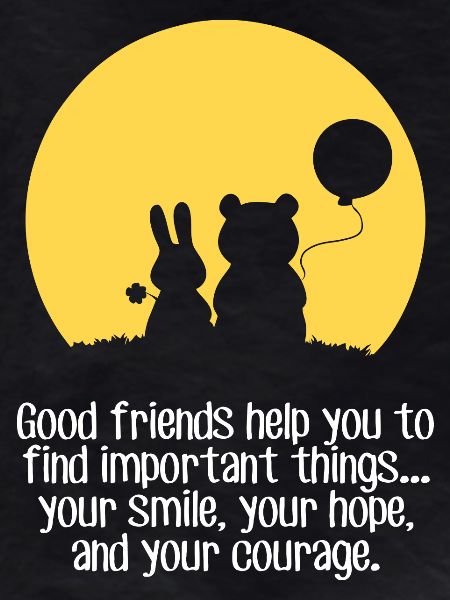 Smile, hope, courage