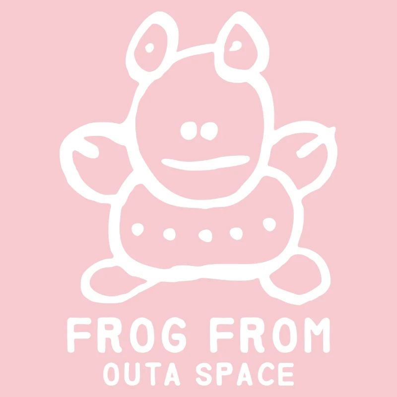 Frog "Frog from outa Space" saying