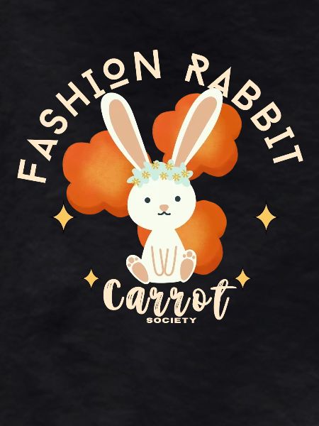 Flowering rabbit and chic carrot