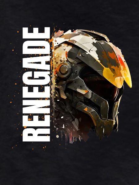Futuristic Energy Splash Helmet