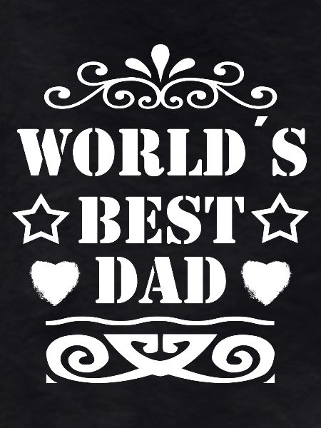 World's Best Dad Illustration