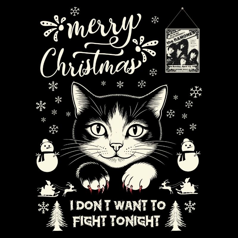 Joyeux Noël, je ne veux pas me battre ce soir
