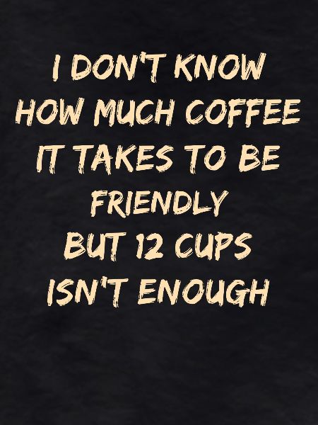 Tee mit Freundlichkeit mit Koffein