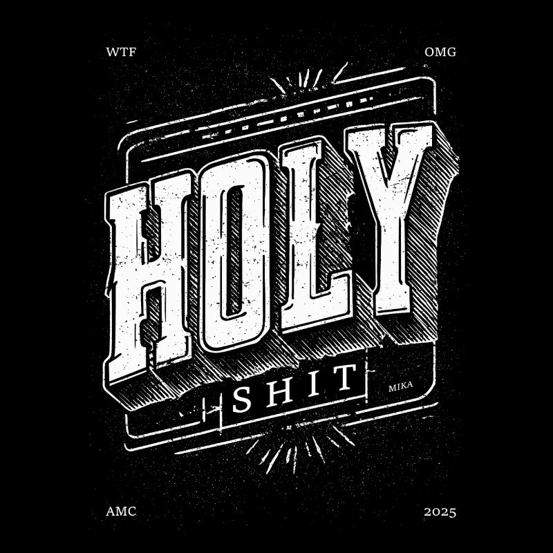 Holy Sh Retro Style