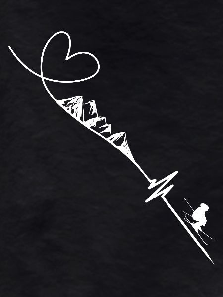 Skiing Heartbeat