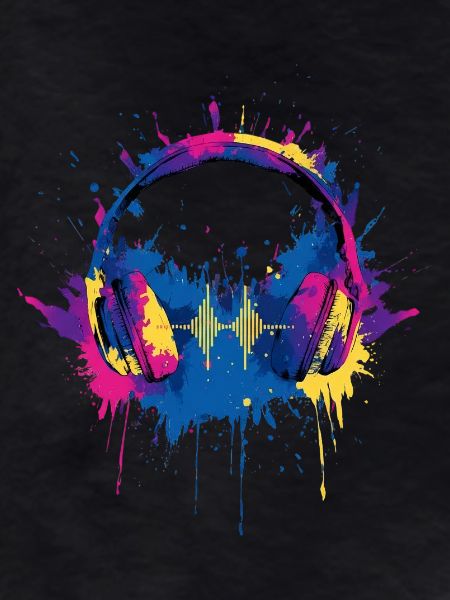 Vibrant_Music_Headphones_Equalizer_Splash