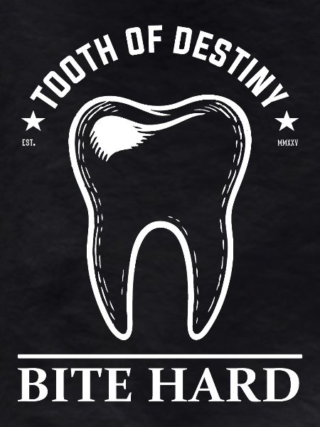 Funny Teeth Design – Bite Hard