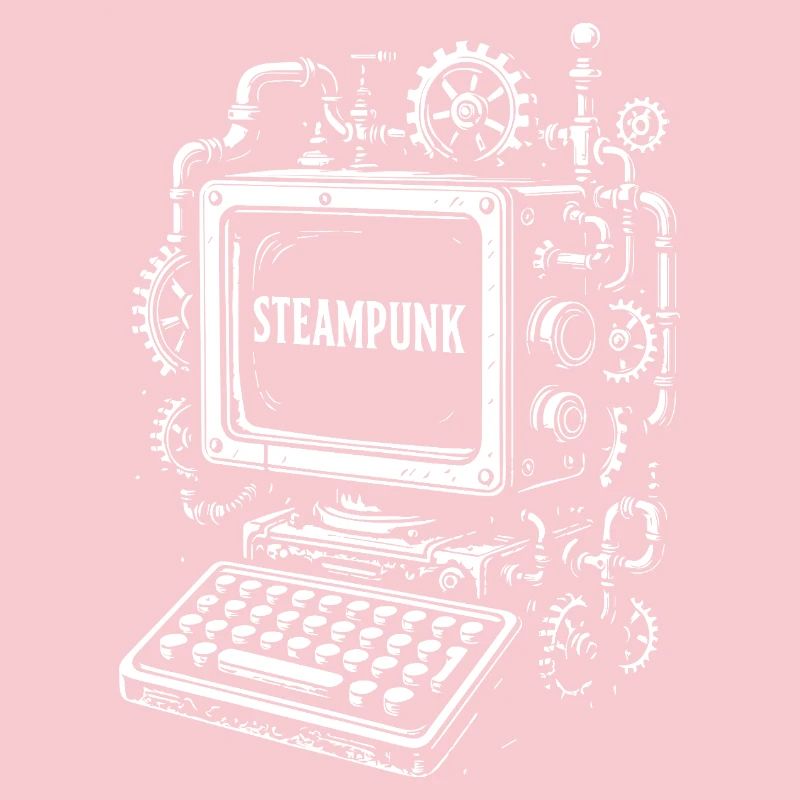 Engrenage d’ordinateur steampunk