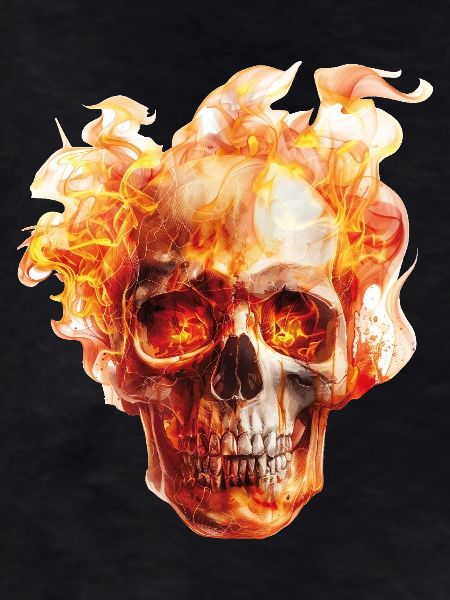 Skull Flames
