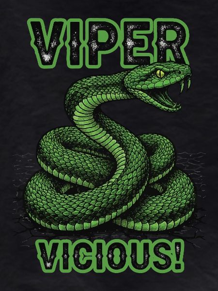 Wild Vicious Viper Snake