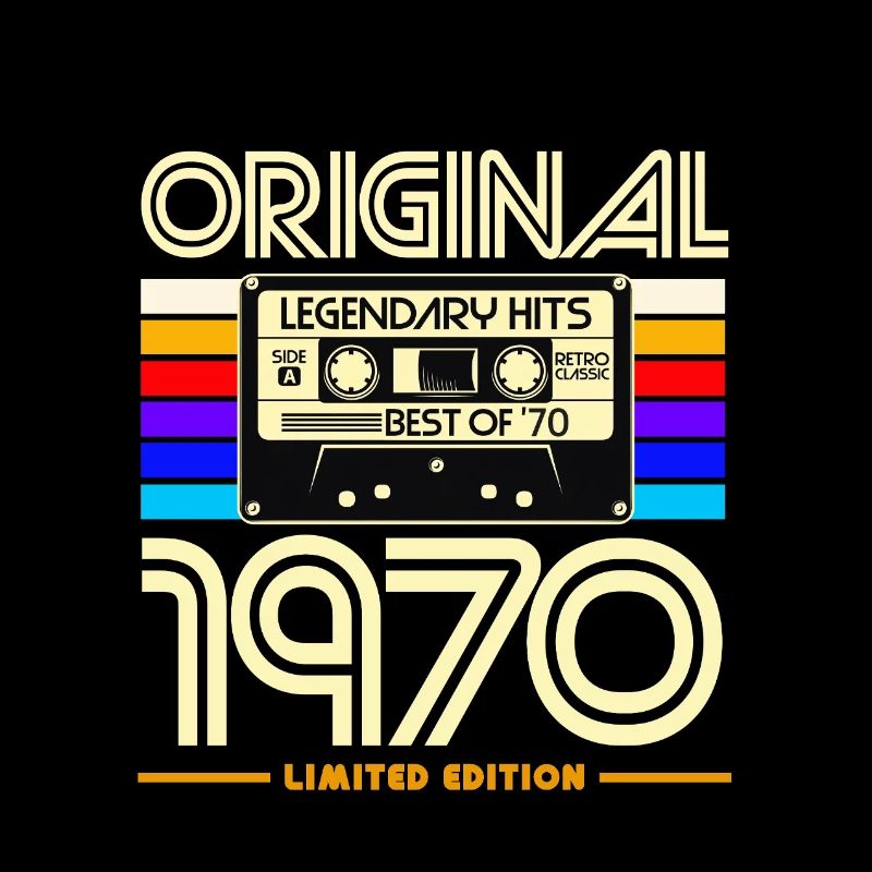 Original 1970 Cassette Retro Édition