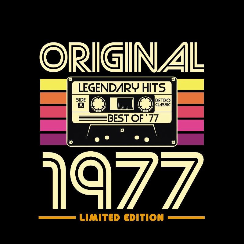 Original 1977 Retro Cassette