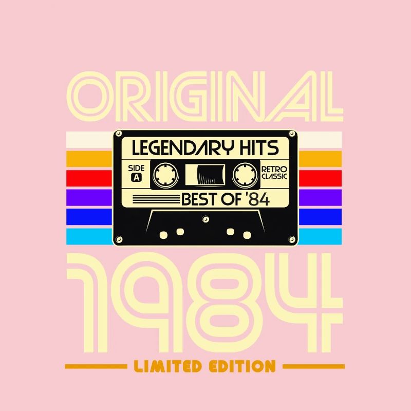 Originale Retro-Kassette von 1984