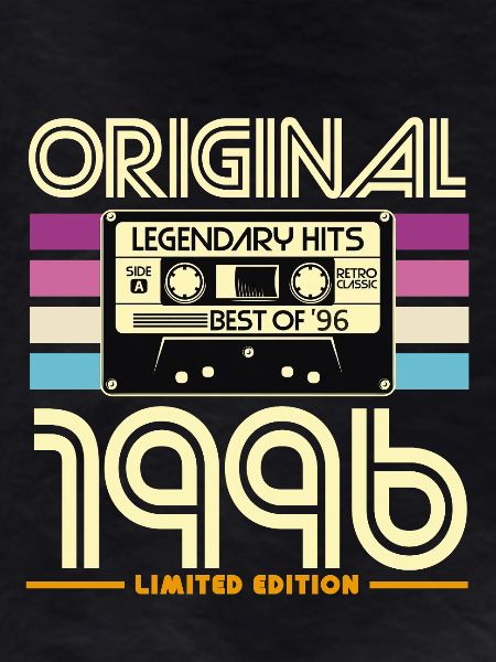 Original 1996 Cassette Retro