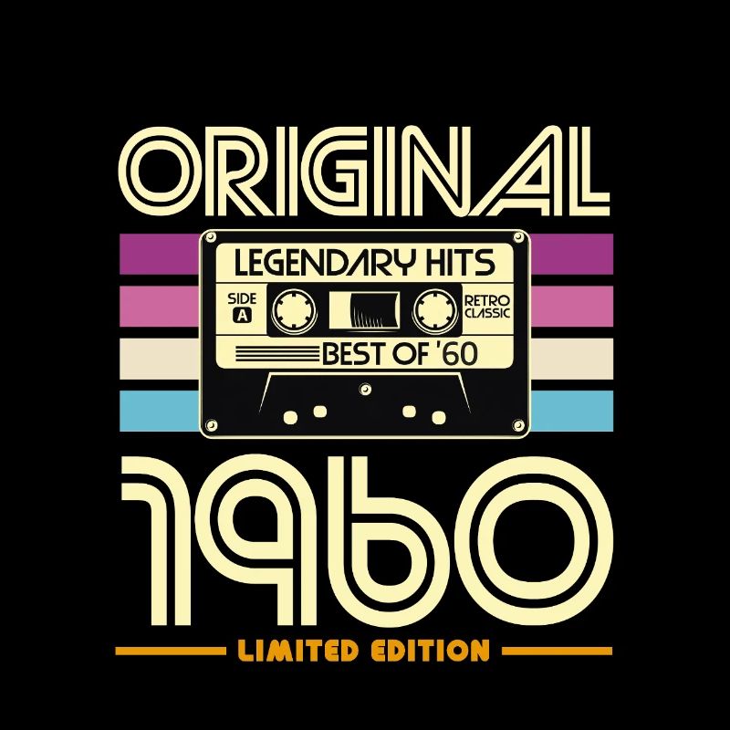Original 1960 Cassette Retro
