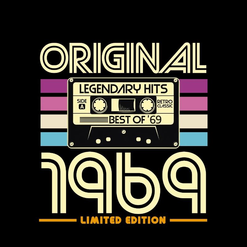 Cassette Vintage 1969 Edition Limitée