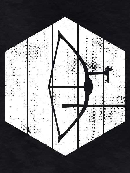 Bow and arrow sketch