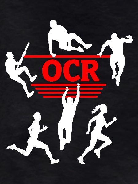 OCR Red – Obstacle Silhouette Design