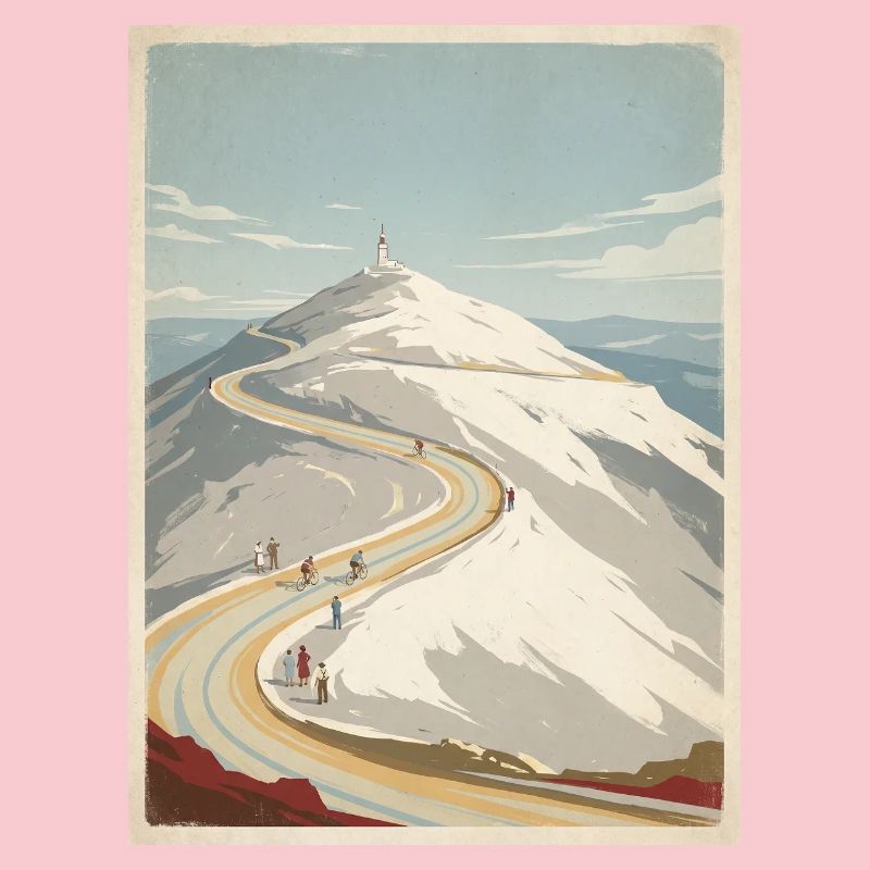 Ventoux Summit Road — Cycling Memory