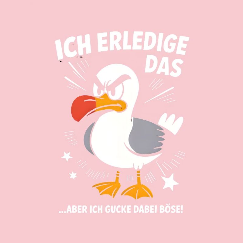 Möwe Seevogel Nen scheiss muss ich