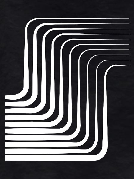 Konzentrisches Bogenmonochromes Muster