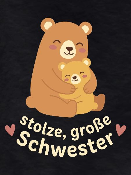 Stolze große Schwester - Süße Bären