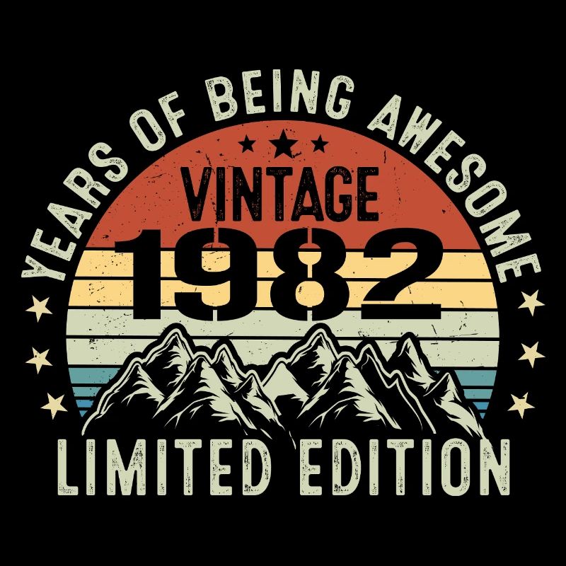 Geschenk zur Feier Ihres Geburtsjahres 1982