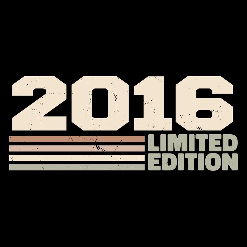 2016 Cadeau Anniversaire 2016 édition limitée 2016