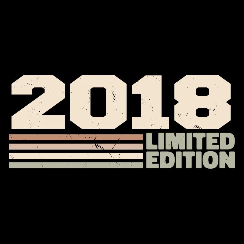 2018 Cadeau Anniversaire 2018 édition limitée 2018