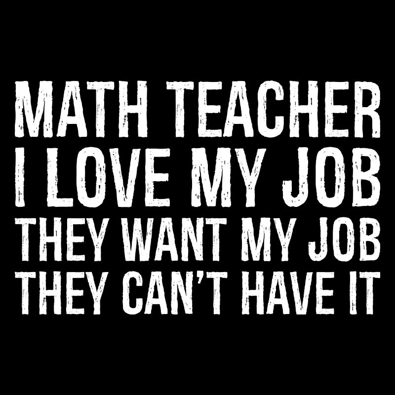 prof de maths J’adore mon boulot, ils veulent mon boulot