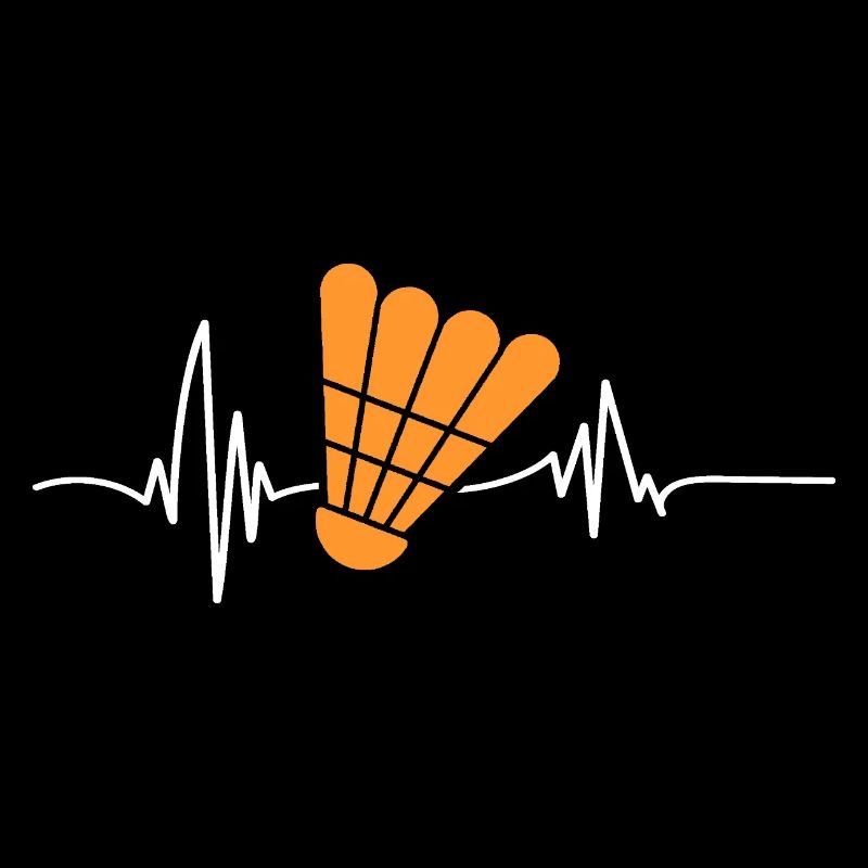 Federball Herzschlag Badminton