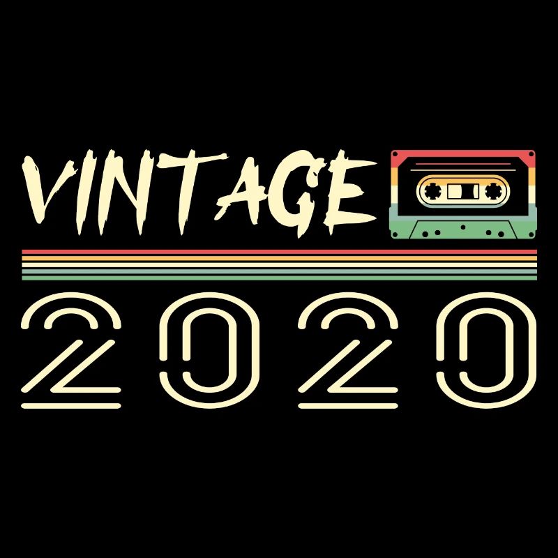 2020 Original 2020 Retro Geburtstagsgeschenk 2020