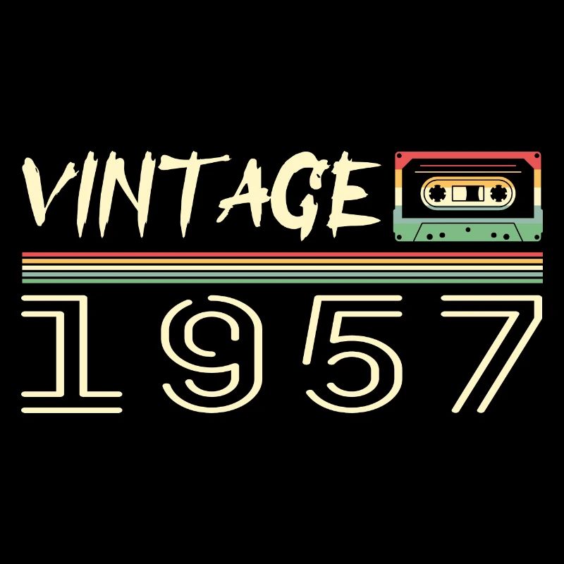 1957 Original 1957 Retro 1957 Geburtstagsgeschenk