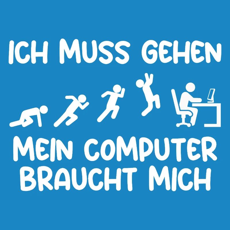 Computer Gamer Zocker Programmierer Administrator