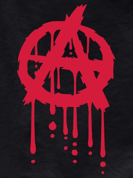 Anarchy blood drop icon