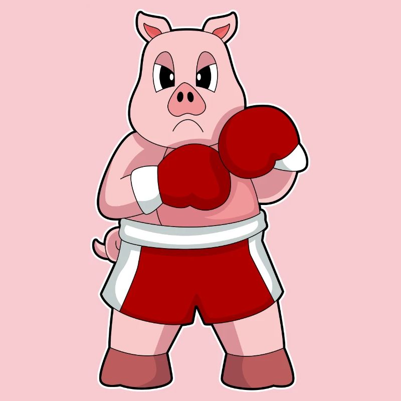 Pig Boxer Gants de boxe Boxe
